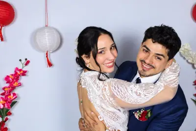 Photobooth NOVA en el evento de Paulina & Juan
