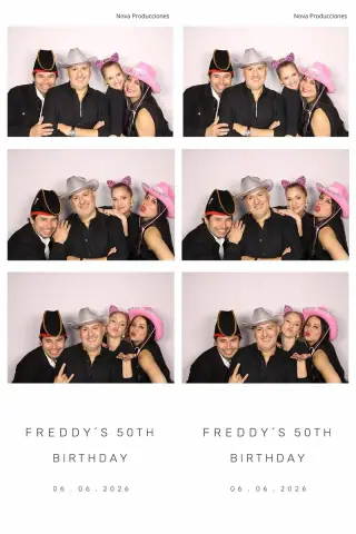 Tirita personalizada del cumpleaños de Freddy